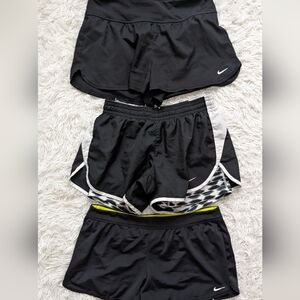 Nike Black Athletic Shorts Set